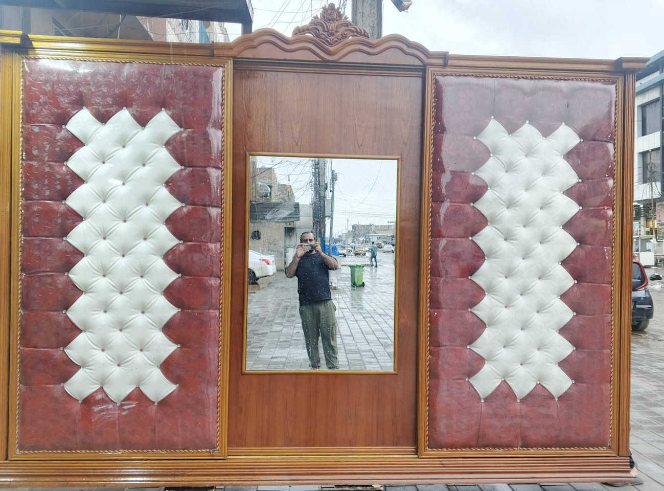 غرفة نوم مستخدمه صاج تزكام تصميم تركي شغل عراقي العنوان بغداد موبايل ***********لدينا خدمة توصيل بكروه
