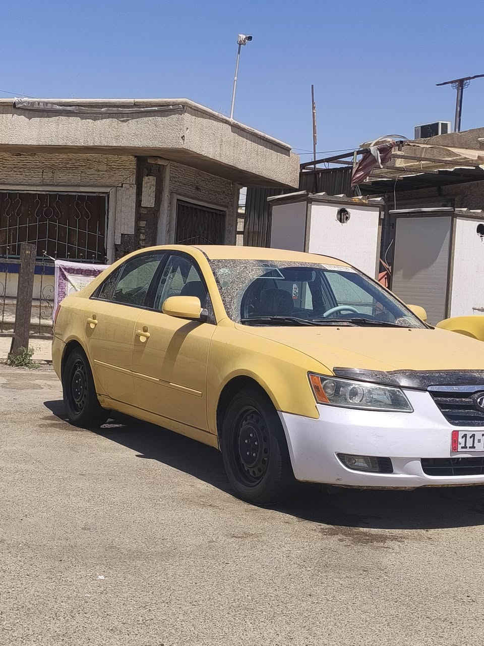 سلام عليكم سوناته موديل2007 سياره جاهزه من مكينه وكيره وحداديه تبريد ثلج كامل سياره من كلشي خط كربلاء بغداد 
مكاني كربلاء ***********
