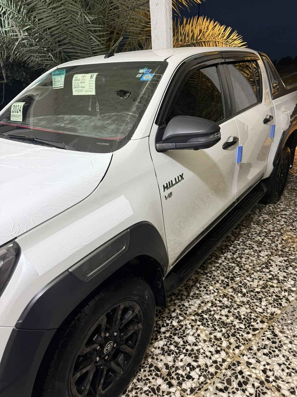 تويوتا هايلوكس 2024 فئة  افنجر سعودي ام المنفاخ
رقم بغداد الدولي 
كفاله عامه شرط السونار وصور السونار مرفق مع صور
خمس كاميرات(360) درجه
بصمة
شاشة اصلية
حساس امامي خلفي  
شاحن موبايل
حساس امامي خلفي
منفاخ+ دبل سنترلوك 

العنوان بغداد ناحية الرشيد 

***********
