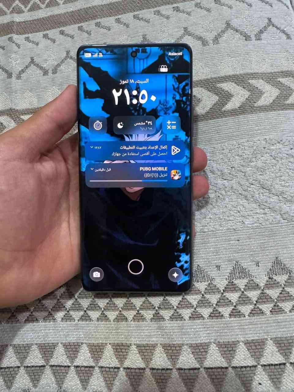 جهاز فلاكشب من ريلمي الجهاز  اسمه GT6T جهاز عملاق من كلشي بطاريه ٥٥٠٠ ملي وذاكرته ٢٥٦ وتصوير مالته يخبل جهاز مفول بل مواصفات ابحث علي وشوف موصفاته الجهاز بل جيس ويا كارتونه وشاحنته الجهاز مستخدم بس ٥ اشهر الجهاز جديد مالته ب ٧٠٠ هاذا ب ٤٢٥ وبي مجال للشراي مكاني كربلاء حسينيه جريه رقم ***********
