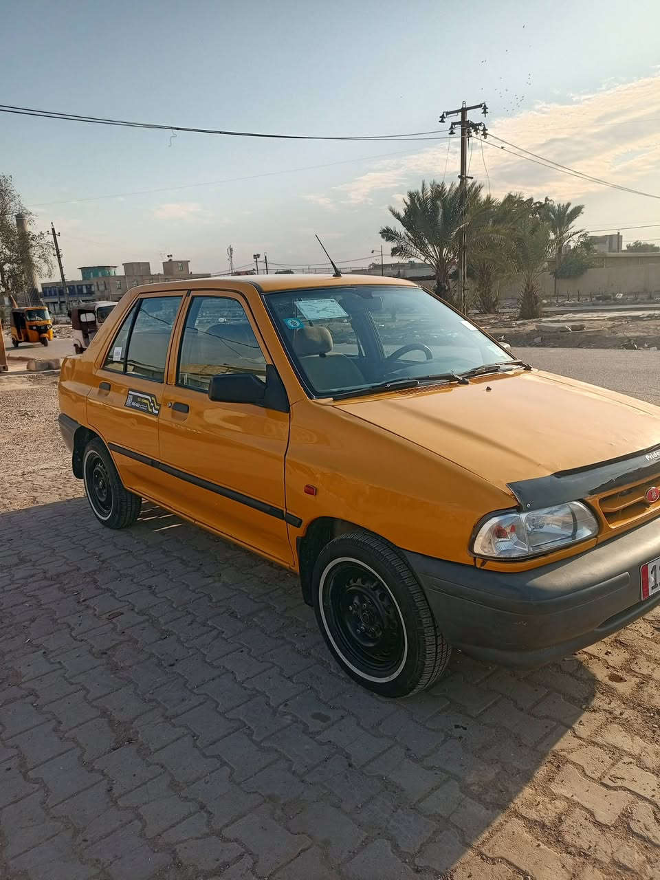 السلام عليكم
سايبه موديل2020
مكفوله كفاله عامه 
رقم بغداد باسمي 
العنوان بغداد مدينه الصدر
رقمي ***********
السعر 56
