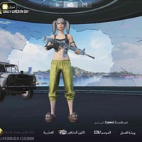 حساب ببجي • مستوى ٨١ • ٥٥ سكنات