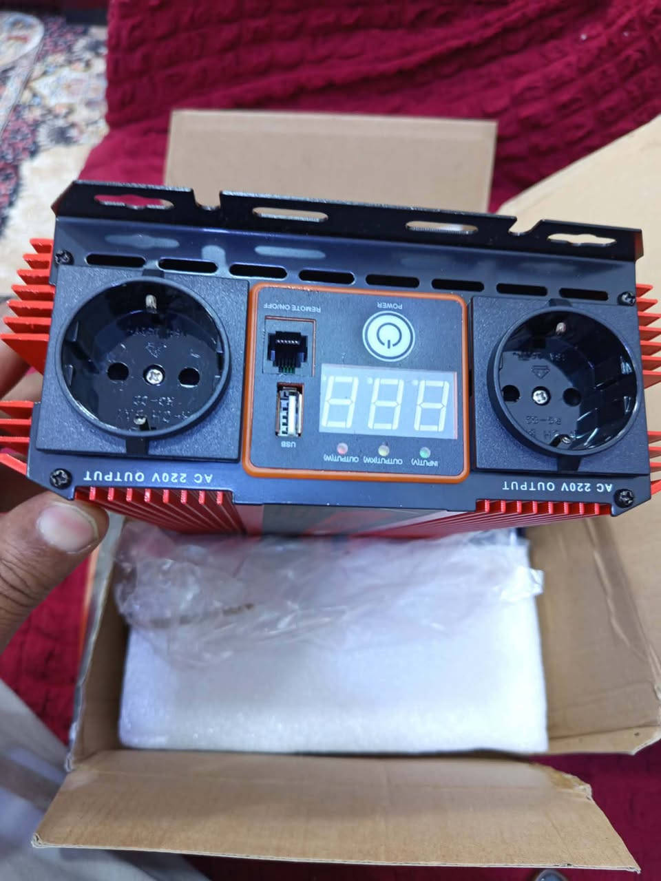 عاكسه من 1500-3000 واط


**إذا كنت صاحب هذا الإعلان وتريد حذفه لأي سبب، رجاءا أرسل رسالة إلى الدعم الفني**