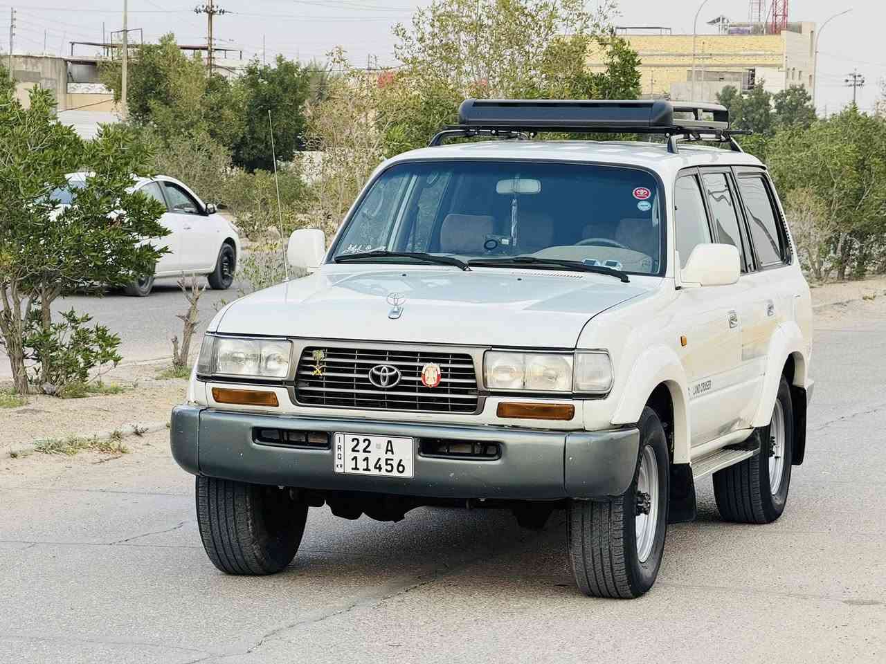 السلام عليكم
لاندكروز موديل1997 اربيل بسمي دولي
سنويه الغايت 31 تبريد ثلج غاز بنزين كله على بلاد مكينه 4500 حجم كير عادي تخم تاير حداد كله جديد وسياره جديده كلش 8راكب كفاله عام من ضربه بيها رشات جماليه سعر 105$ العنوان بصره رقم الهاتف ***********
