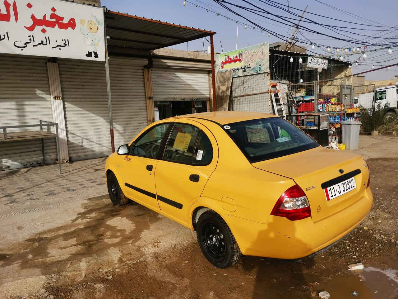 سلام عليكم طيبه موديل 2014 مكفوله من الضربه والصبغ مكانه بغداد البياع *********** السعر ٤٠ ورقه وبيه شي بصيط
