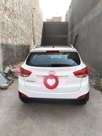 توسان خليجيه للبيع. موديل 2014 شكل ل 15 فول عده البصمه بنورامه كشنات ك...