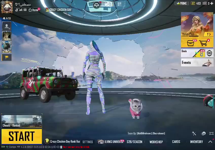 حساب ببجي كسررر وجة بوجه فقط مال مستعجل 
• لڤل الحساب: 74
• المثك : 102
• لڤل المجموع:60
• مختبر الاسلحة : 36
• سعر : 200 منهي 
•مكان  بغداد الغزالية 

متجري بيع وشراء ومراوس وجة بوجةة فقطط 
/ بغداد غزاليه / اتريد تبيع حسابك مستعجل عليه اشتري ماعجبك سعري اعرضه الك يمي وخادم وجة بوجه فقط والي متعامل وياي يعرفني ويعرف حساباتي متجري حياكم انضمو وشوفو وجبه الحسابات مرتبه وكفاله 👇❤️‍🔥

https://t.me/clanAK1

#المالك_عباس_الشيباني
@الجميع @الجميع @إشارة


**إذا كنت صاحب هذا الإعلان وتريد حذفه لأي سبب، رجاءا أرسل رسالة إلى الدعم الفني**