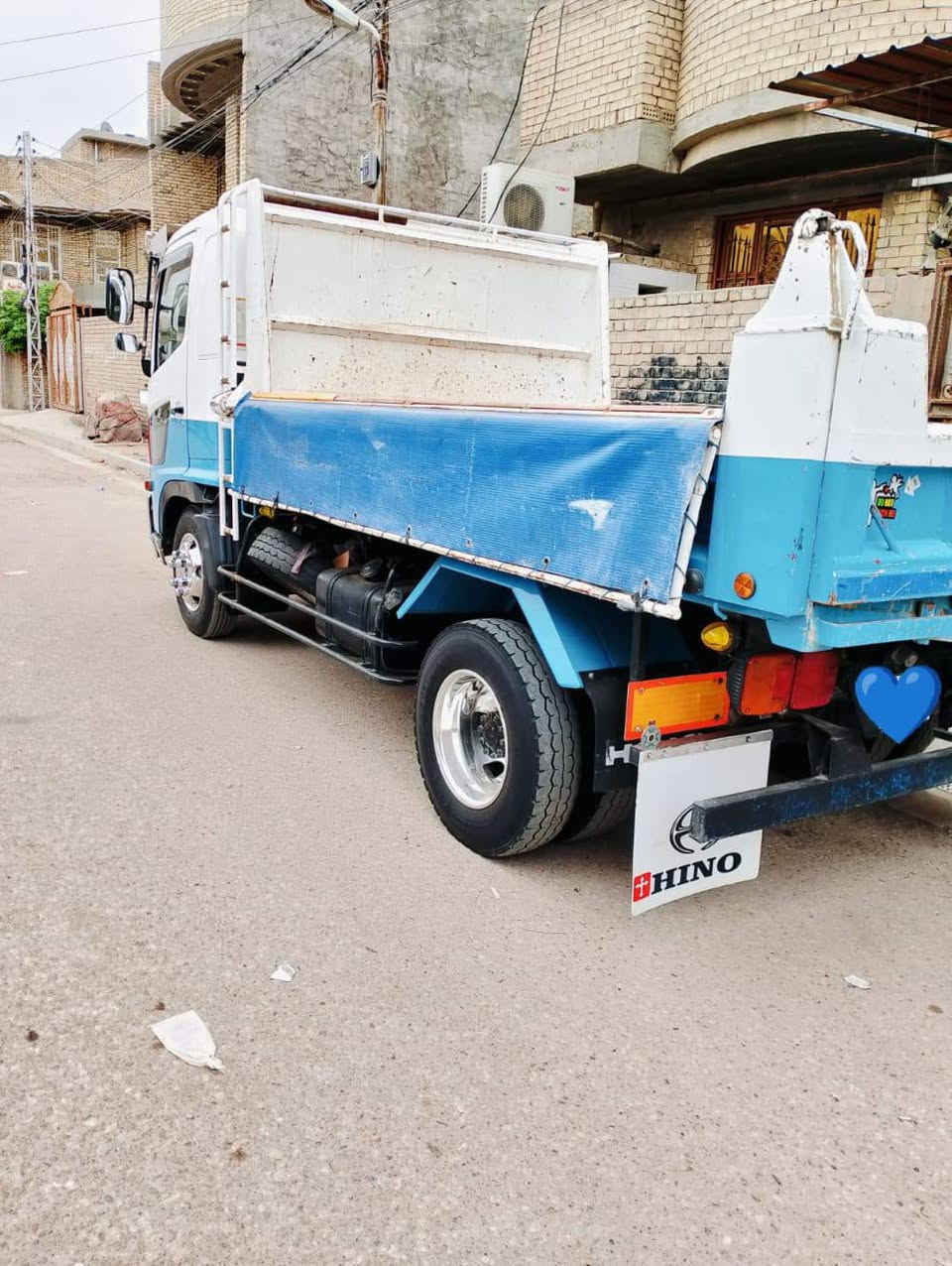 السلام عليكم هينو شيطان قلاب للبيع مكينه ٨٠فول عادي رقم بصرة بسمنة مكاني بغداد حي النصر‏‪***********‬‏
