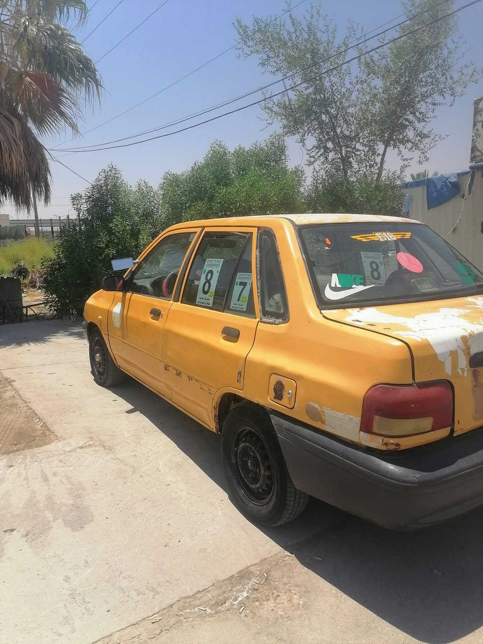 السلام عليكم سايبا موديل ٢٠١٢ رقم بابل ألماني مكينه تبخر عليهه هيئة ٦٠٠ الف غرامات مصفره سياره شغاله وتمشي وين متريد السعر ٩ وبيهه مجال مكانهه الصويره *********** واتس اب ***********
