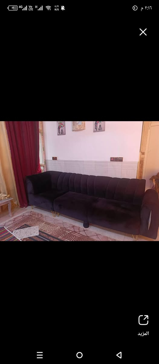 ديوان كلش نضيف للبيع ب 350 قفل 
بدون اي أضرار  6امتار ونص 9 مقاعد


**إذا كنت صاحب هذا الإعلان وتريد حذفه لأي سبب، رجاءا أرسل رسالة إلى الدعم الفني**
