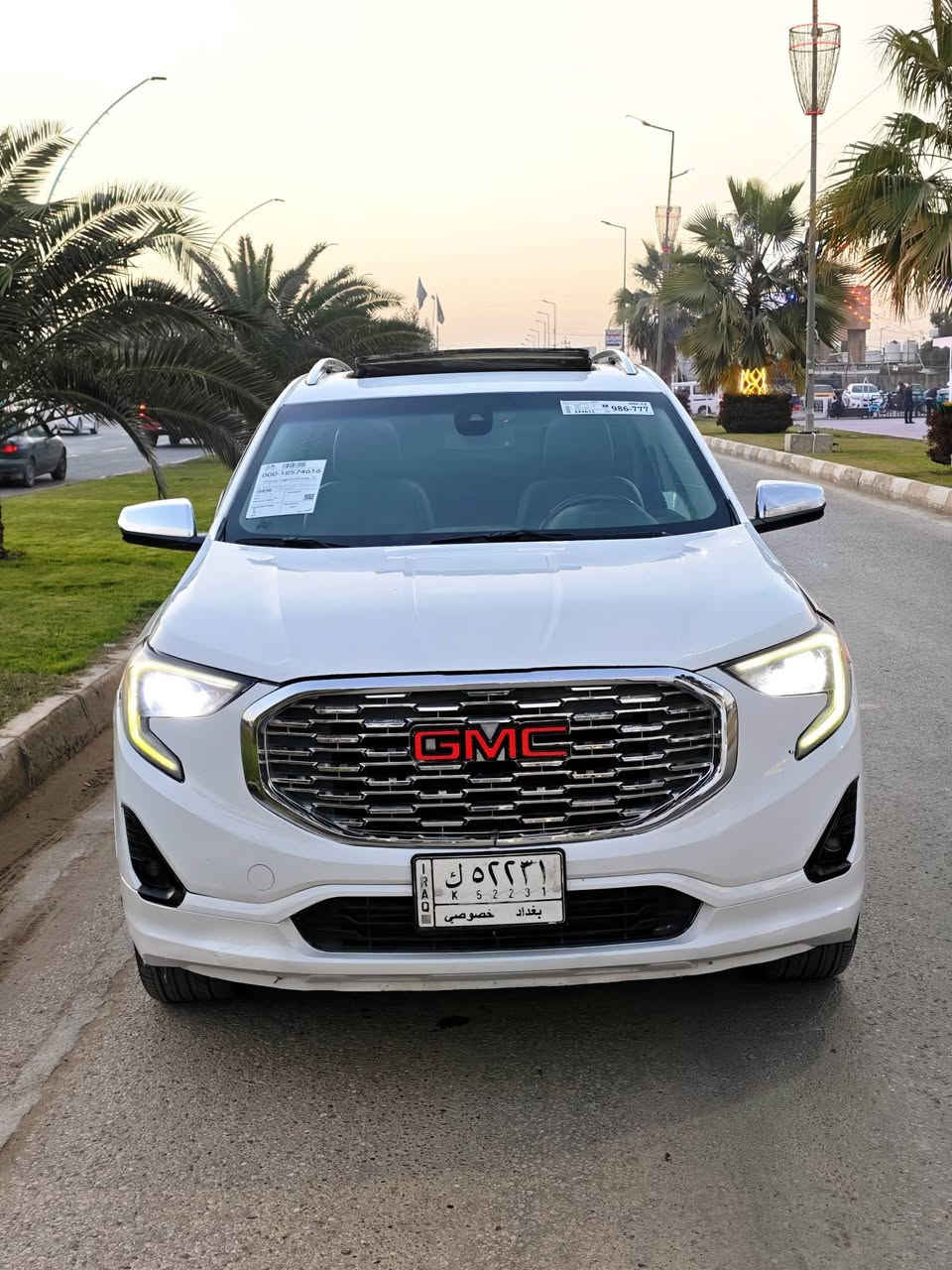 للبيع جمسي تيران موديل 18 دنالي فول للاخير السياره جديده كلش وجاهزه اي نقص مابيه كير محرك كفاله حادثه سرقه البجم بس بدون ضربه يعني مفصخ بجمه  وبالسونار طالع بيه بعد 3 قطع صبغ مواصفاته كامرات محيطيه  رادارات جلد بنوراما محرك 2000تيربو تدفئة كشنات تحكمات استيرن تبريد قطعتين منفصل تشغيل عن بعد جنطه كهرباء هزاز تنبيه بالكشنات كراسي كهربائية ماوس  تحكم وضعيات سايد بريك بصمه وبعد هواي مواصفات سعره 134 مكاني كربلاء للتواصل على الرقم *********** او ***********
