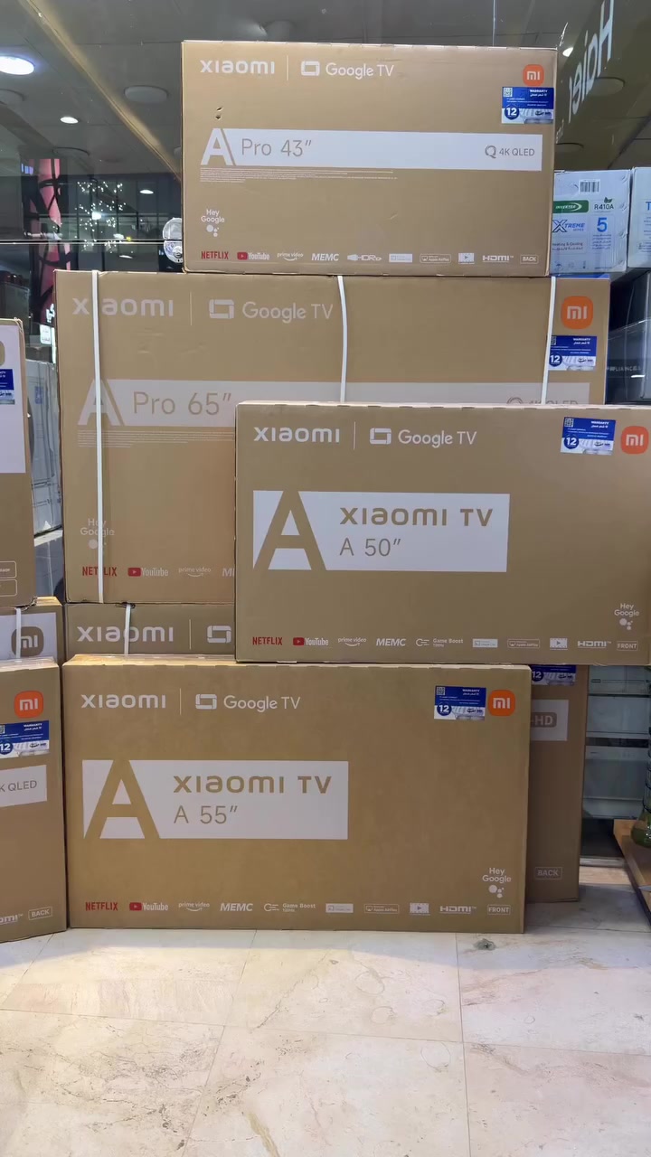 #براندات_بغداد_وكيل_حصري_ومعتمد_شاشات_شاومي
#بالنقد_التقسيط

للحجز *********** 

او زياره المعرض بغداد حي الجامعه مقابل المستشفى الملكي وحلويات الخاصكي 

#Xiaomi_شاومي_براندات_بغداد_شاشات
