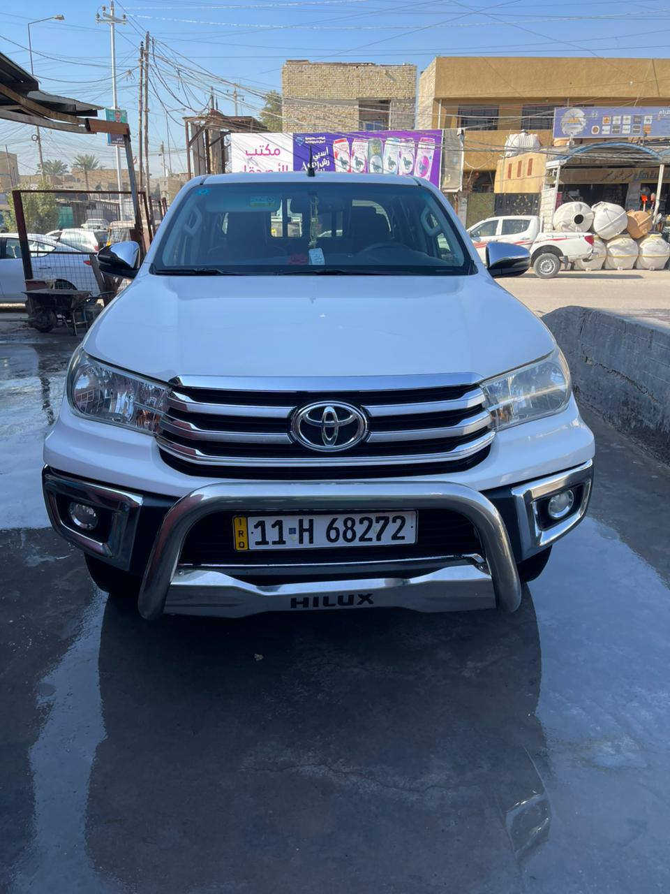 السلام عليكم هايلوكس للبيع 2019  كفاله عامه سياره جديده مال جناي ب اسمي العنوان بغداد 
***********
