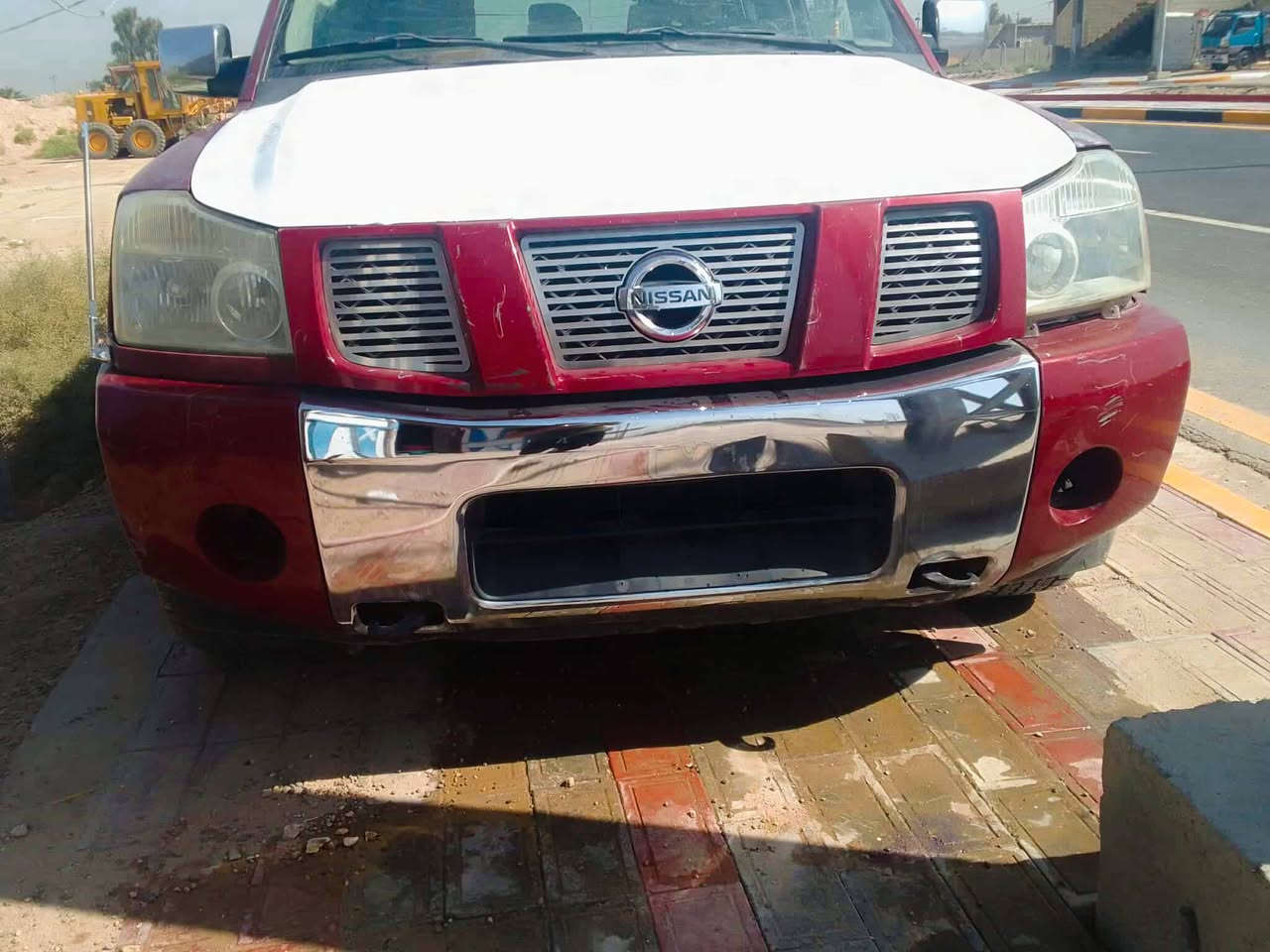 سلام عليكم نيسان ارماده للبيع 2005السياره مكينه لا تنقيص ولا تبخير    بيه بنيد مبدل وجاملغ بي بارد حك شبر السياره مكانه كربلاء طويريج  للاستفسار خاص  او علهاذه الرقم***********
