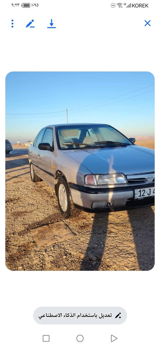 نيسان برايميرا للبيع حجم ١٦ محرك جديد هزه جديده رقم جديد شرط الوكاله والتحويل مكصوصه  التكم الاماميه فقط.... زمار....سعر ٢٦....... ***********
