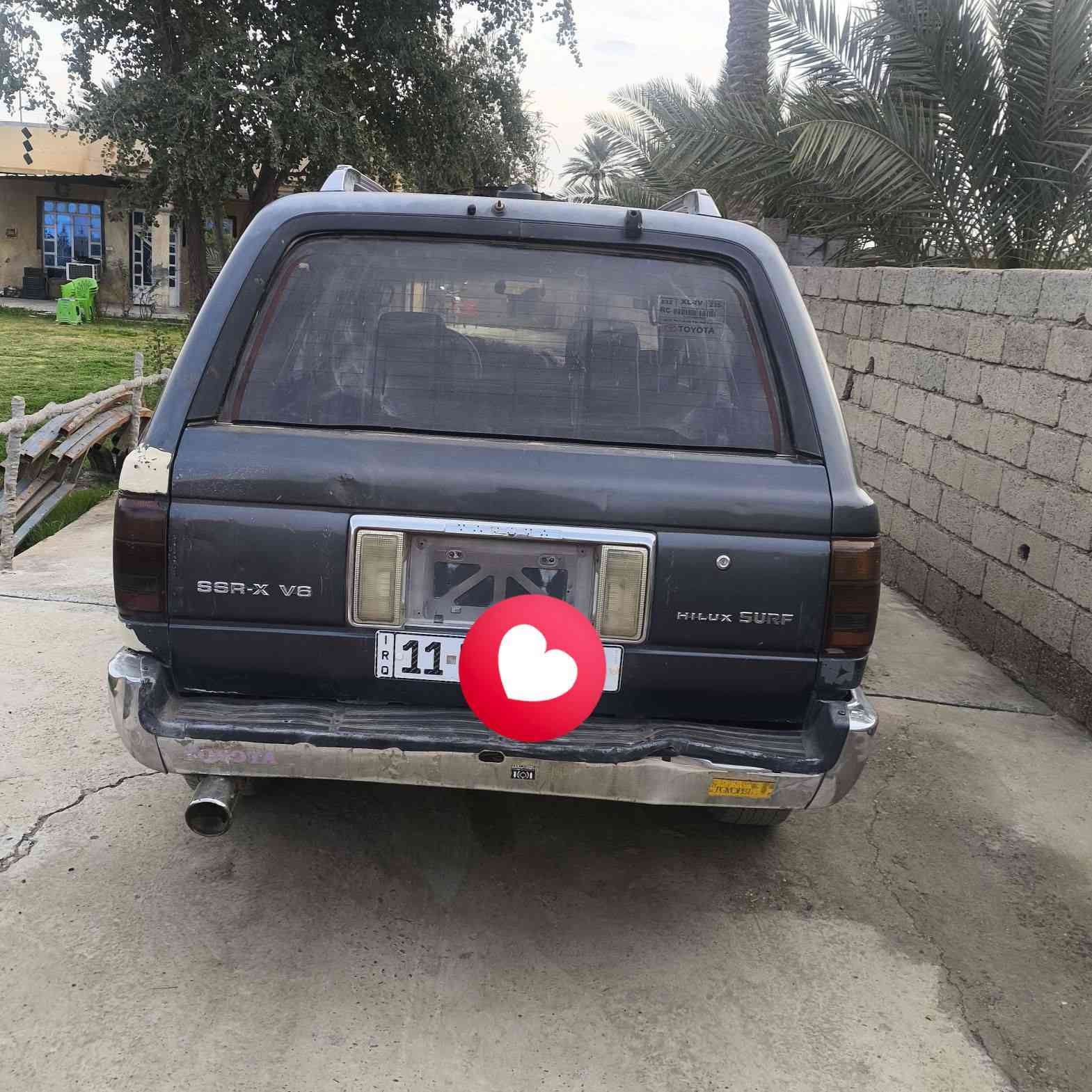 السلام عليكم 
تويوتا 4 رنر موديل 91 
محور محرك وگير بطة مكينة 3000 /6سلندر 
سنوية لل 29،رقم بغداد 
السعر 42 وبي مجال للشراي
الاتصال على الرقم 
***********
