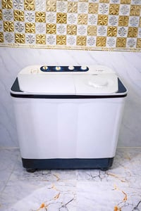 غساله 25 كيلو حجم كبير شرط الغسل والتجفيف والتصريف فول نظافه 077353225...