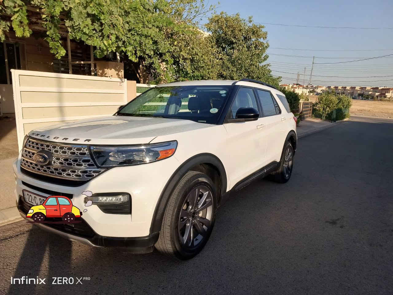 ‎السلام عليكم 
‎للبيع فقط بدون مراوس فورد اكسبلورر 2022
‎XLT plus ford Explorer
‎الحادث بسيط جدا  موضح بالصور ، الصبغ فقط جزء صغير في الصندوق موضح بالصور
‎السيارة استخدام شخصي ، تم تغليف الارضية بالكامل ، تم عمل التحديثات في الشركة ، سويچ عدد 2 ، كود الباب موجود تكدر تغيره بعد الشراء .
‎مواصفات plus تختلف عن العاديه
‎كامل مواصفات عدا البانوراما، ويل 20، دفع رباعي، قيادة ذاتية، تثبيت سرعة، رادارات من كل اتجاه مع مانع تصادم، قراءة علامات السرعة المثبته في الشارع، الكراسي الامامية والستيرن تدفئة. كاميرا دوارة.
‎ماشية لحد الان 55 الف ميل قابل للزيادة 
‎السعر 270
*********** أربيل, العراق

