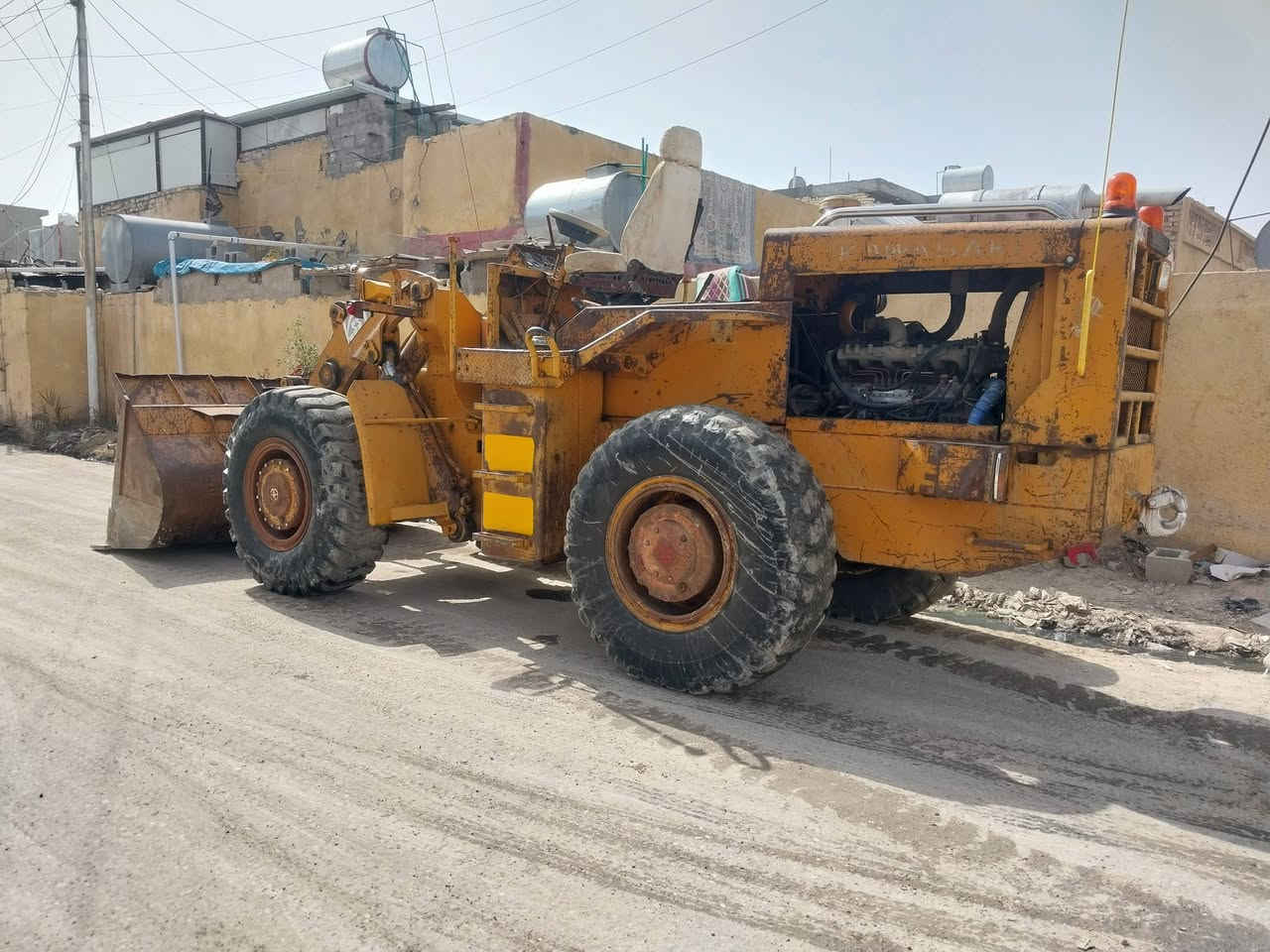 شفل اللبيع كاوسكي موديل ٧٩ رقم بغداد اصفر *********** ***********
