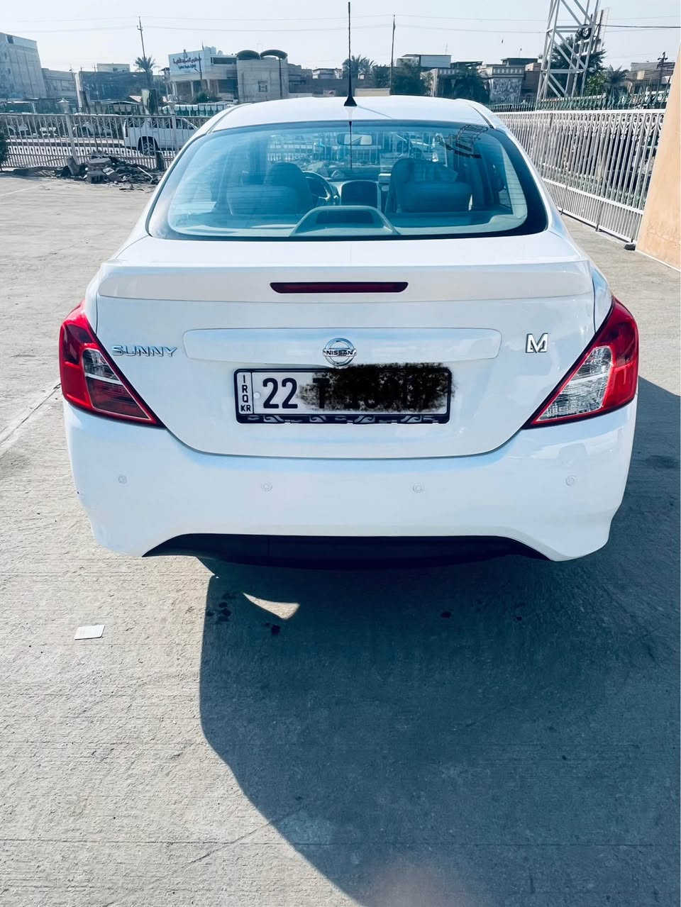 السلام عليكم نيسان صني هندي ام البليتة مديل ٢٣ زيرو ماشية ٢٣ الف حقيقي بيها رش قطعتين بدون ضربة كفالة من الضربة والبارد والتبديل والباقي شوف العين دواخل جديدة رقم اربيل سنوية ل٢٠٣٠ تحويل وكالة مضمون السعر ١١٨ محال بسيط المكان البصرة 
*********** البصرة, العراق
