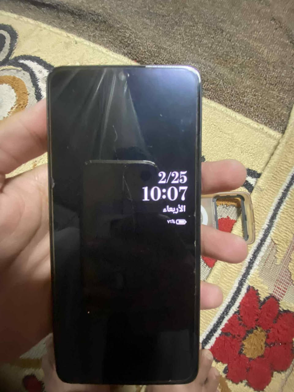 POCO X6 Pro 5G
الجهاز ما مفتوح  
ذاكرتة 512
البطارية  5000
شاحنه 67w
مراوس ب آيفون فقط

***********واتساب
