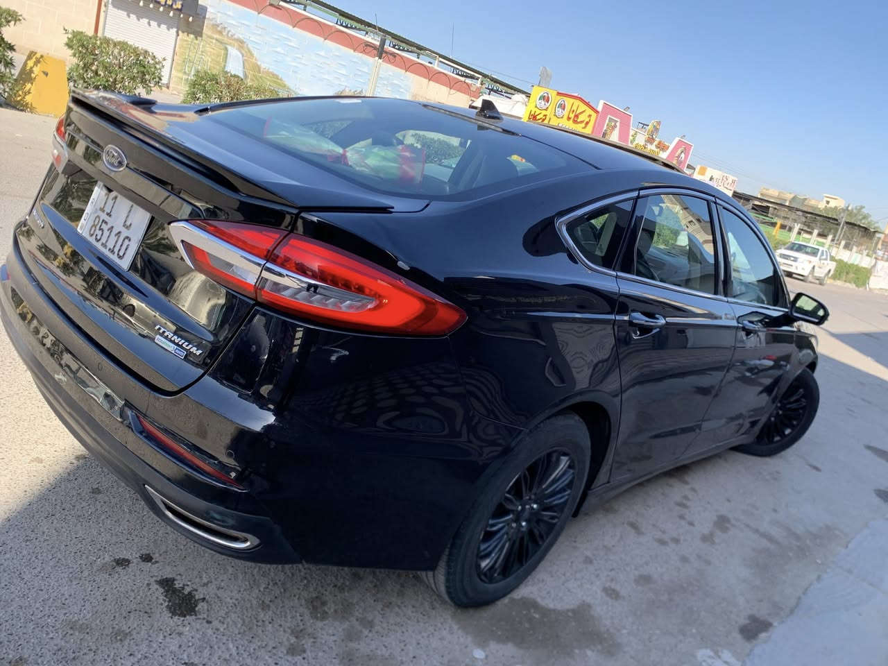 فورد فيوجن 2019 
تيتانيوم ايكو بوست
فول مواصفات
مكينة 2000 turbo
ماشية 63 الف mi
حادثها موضح بلصور 
فتحة 
بصمة 
كشنات كهرباء 
وجلد تدفئه تبريد وخزن بلكشن
لات زنون عالي ناصي بلوجكتر 
ليد امامي
ليد خلفي 
كير ماوس 
شاشة كبيرة ماركة سوني بلادي
سستم سماعات بلادي صوت خرافي
كامرا خلفيه 
حساس خلفي 
رادار جانبي و امامي وخلفي 
قفل ابواب ذكي 
اشاير بلمري 
كيجات الكتروني 
تحكمات ستيرن فول 
شفتات ستيرن 
رقم بغداد الجديد ب اسمي وهزه جديده قبل شهرين 
مكاني بغداد حي الحسين 
***********
السعر 129 وبيها شي بسيط
