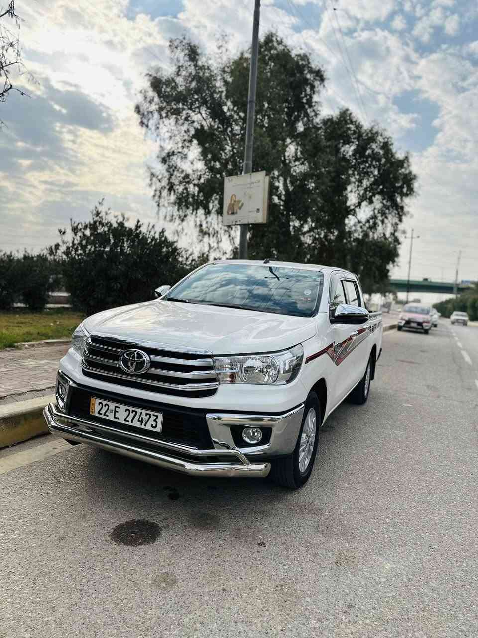 بيكم هايلوكس فول مواصفات واحد ع واحد 
كفالـه عامـه رقم أربيل ماشيـه ٣٩ الف 
مكان السياره ميسان العماره للأستفسار ***********
