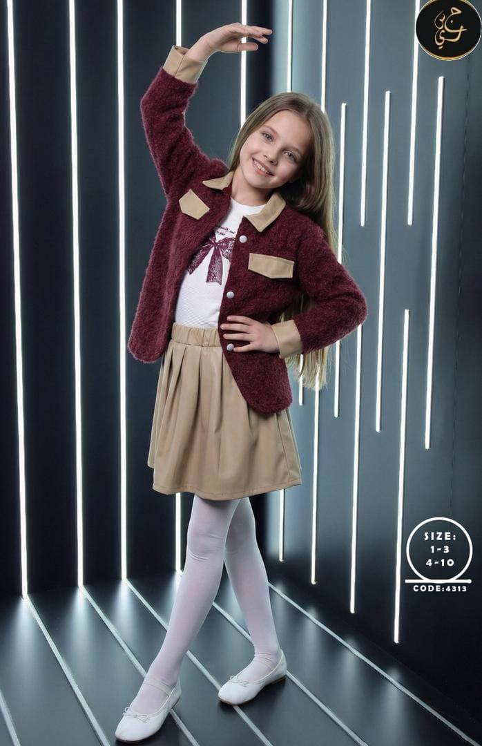 ✅ تكرار مطلوب وبقوة
🎀 طقم عيد بناتي تعلّوقة 🎀

طقم أنيق ومرتب يجنّن للبنات 👧💖
خامة فخمة وتفاصيل بتلفت النظر 👌

🔹 المواصفات:
▫️ ياقه قميص مع تحلاية جلد وأزرار
▫️ قماش بوكله شعراية أجنبي ممتاز – نوع أول
▫️ بلوزة قماش بسكويت ليكرا طبع نافر
▫️ تنورة جلد بخصر لسطيك مريح
▫️ قماش أجنبي نوع أول
▫️ موديل شياكة ومرتب على اللبس

🎨 الألوان: 4 ألوان
📏 القياسات:
▪️ ب ب: 1 – 2 – 3 (سري عدد 12)
▪️ وسط بناتي: 4 – 6 – 8 – 10 (سري عدد 16)

🎁 التغليف: تعلّوقة + كيس جنتي جاهز للعرض

💰 الأسعار:
ب ب: 
وسط: 

🔥 قطعة بتجنّن وخامتها تقيلة وفخمة
مناسبة للعيد والمشاوير والأناقة 👗✨

للطلب والتواصل راسلنا عالخاص 📩


**إذا كنت صاحب هذا الإعلان وتريد حذفه لأي سبب، رجاءا أرسل رسالة إلى الدعم الفني**