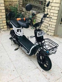 للبيع دراجة شحن حجم 14 موديل 2025 بطاريات جديدة تمشيك الشحنه 35 كيلو ك...