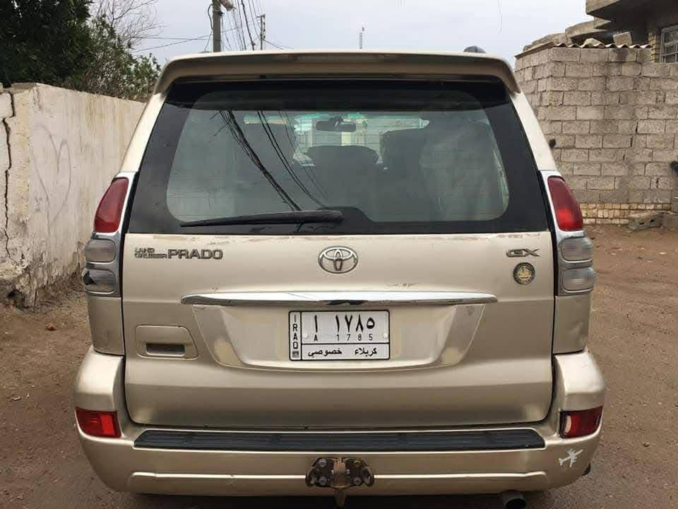 تيوتا لاندكروز برادو 2008 خليجي 

الموصفات 
1-فور ويل 4x4
2-كير اوت + لو كير 
3-محرك الربعة اسلندر 4
4-تبريد 3 قطع شغال 
5- سبعة راكب 
6-رقم كربلاء مشروع وطني 
7-بعد بيها اهواي موصفات 
ملاحضة: سيارة مكفولة من حادث و بيها فقط قطع صبغ وضربا مال طابوكه في التكمة. محرك و كير لو كير مكفلولات شاصي والى اخرئـ. ما ماشية اهواي سيارة 
ماكني بغداد مجاور بسماية سعر. 140  و بيها مجال + مـراوس بـا بـرادو 2010 ولفرق موجود
 تواصل: ***********
