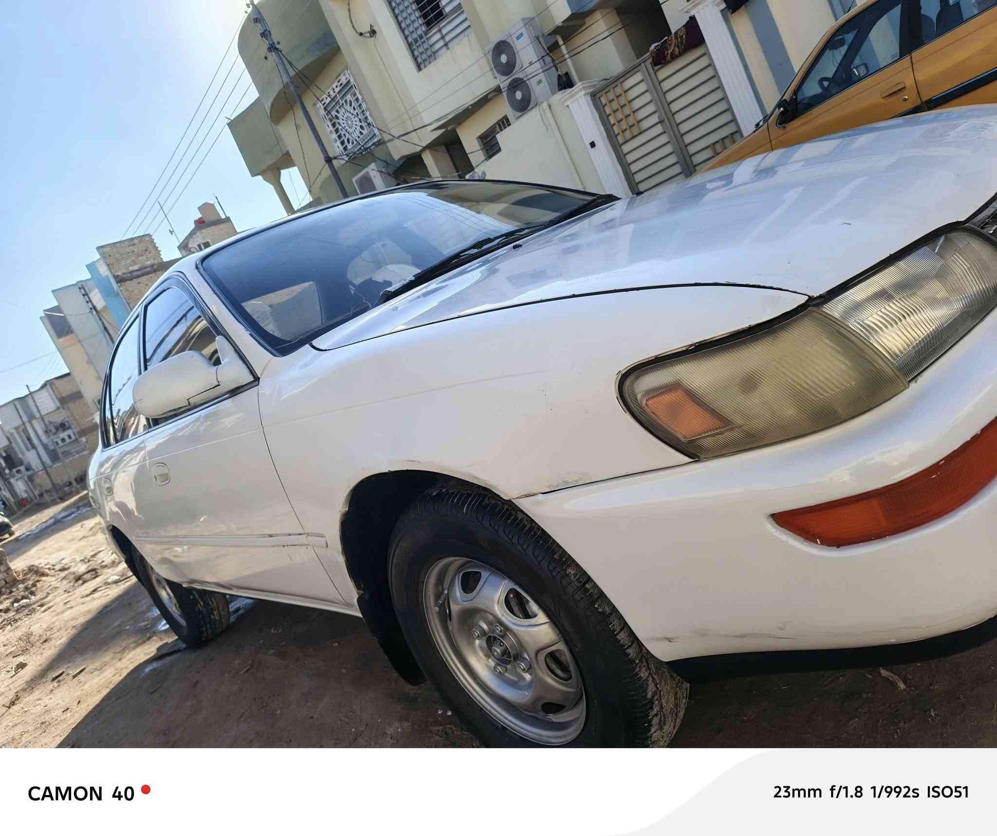 السلام عليكم كورلا موديل 93 رقم نجف مكفوله من الكص والنقل الجثه  سياره كفاله حته من لصبغ فقط بارد شبر بس سياره جاهزه من كلشي ابد ما متعوبه  السعر 55 وبيه مجال مكاني نجف ***********
