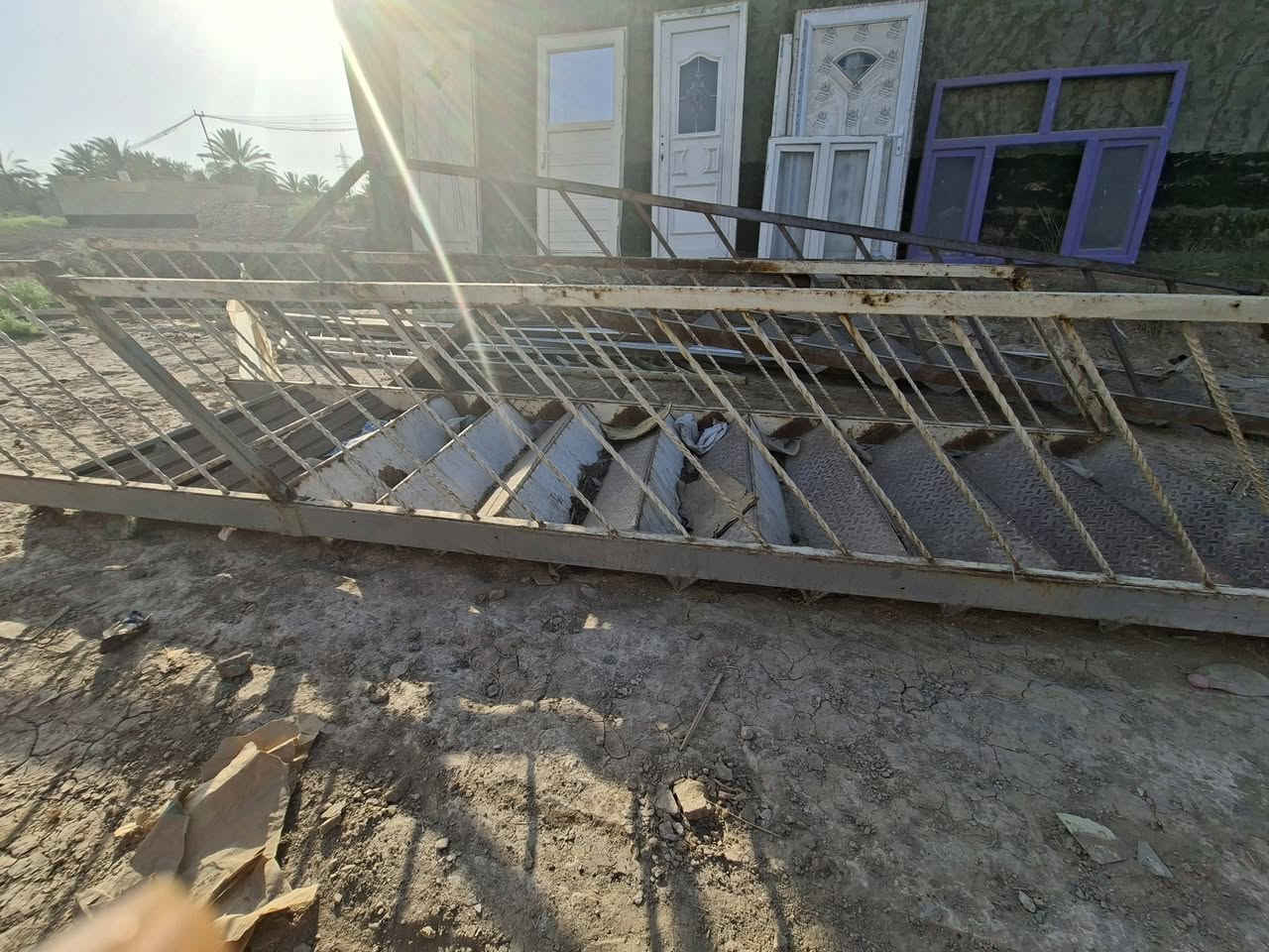 دروجه جديده....
درج حديد طول ٤ونص متر وعرض ٧٠سم بدون محجر ب١٣٠
درج حديد ٤ونص في ٨٠سم ب١٥٠
درج حديد ٤ونص في ٧٠سم مع محجر ب١٥٥
درج ٤ونص في ٨٠سم مع محجر ب١٧٥
درج ٤ونص في ٩٠ بدون محجر ب١٧٠
درج حديد ٤ونص في ٩٠سم مع محجر ب١٩٥
دروجه مستخدمه....
درج عرض ١١٠سم محجرين ثقيل جدا ب٢٠٠
درج ٧٠ سم محجر مع صحن ب١٨٥
درج ٨٠سم محجر ثقيل ب١٨٥
درج طول ٣متر ب٨٥
المسيب حي المعلمين٣ طريق سيد ابراهيم بعد السكه بكيلوين تقريبا بعد اسلاك الضغط العالي ب٢٠٠م 
بيت على جهة اليمنى
***********
يرجى الاتصال قبل المجيء
