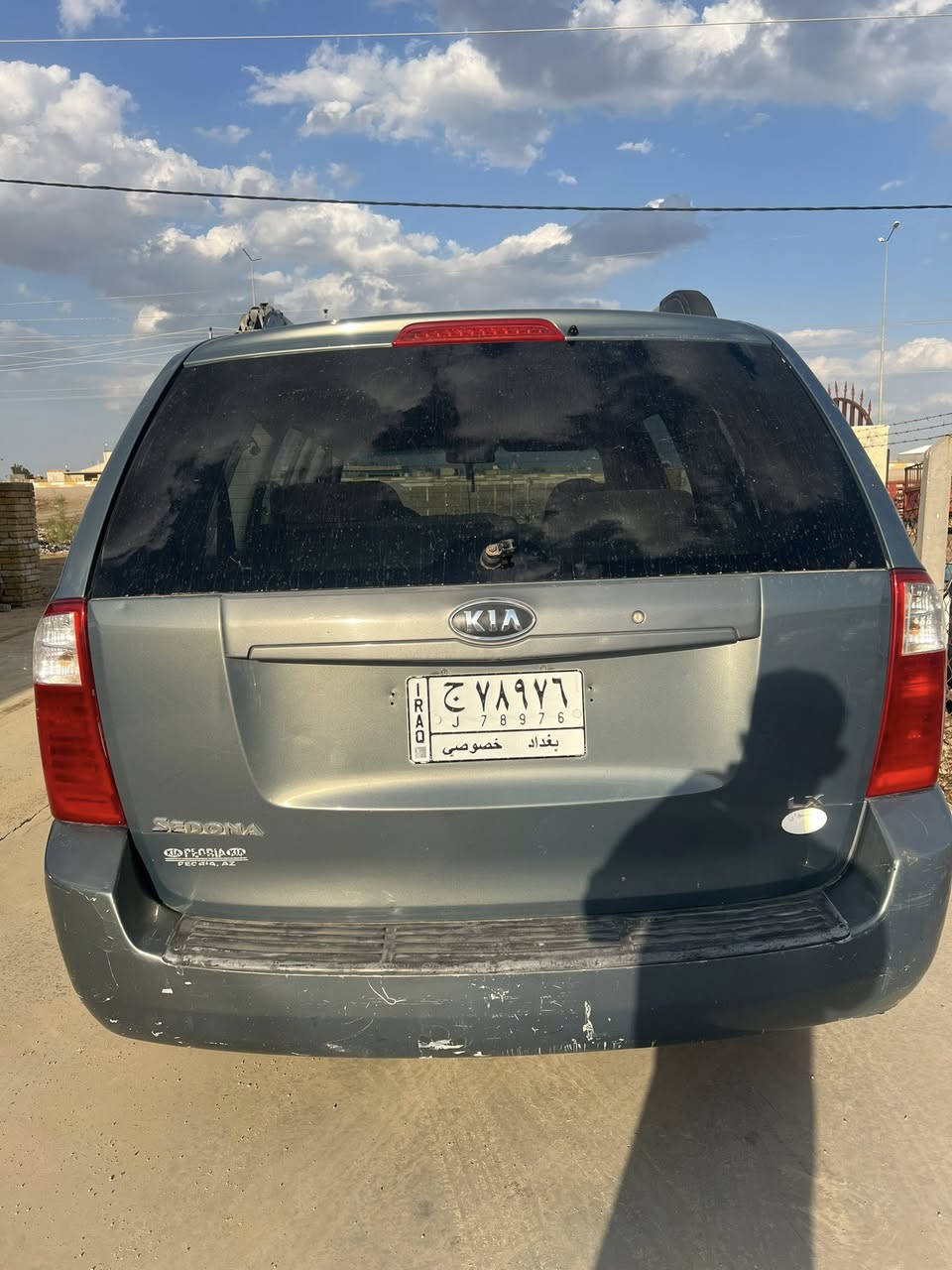 السلام عليكم سيدونا 2007 للبيع مكينه 3800 رقم بغداد تحويل ثاني يوم مكينه وكير  وحداديه خير من الله تبريد ثلج سياره جاهزه بيه منضومه غاز 80 لتر  بيه مكانات صبغ ابيع احزام المكان ذي قار للستفسار *********** /‭0 783 108 6165‬
