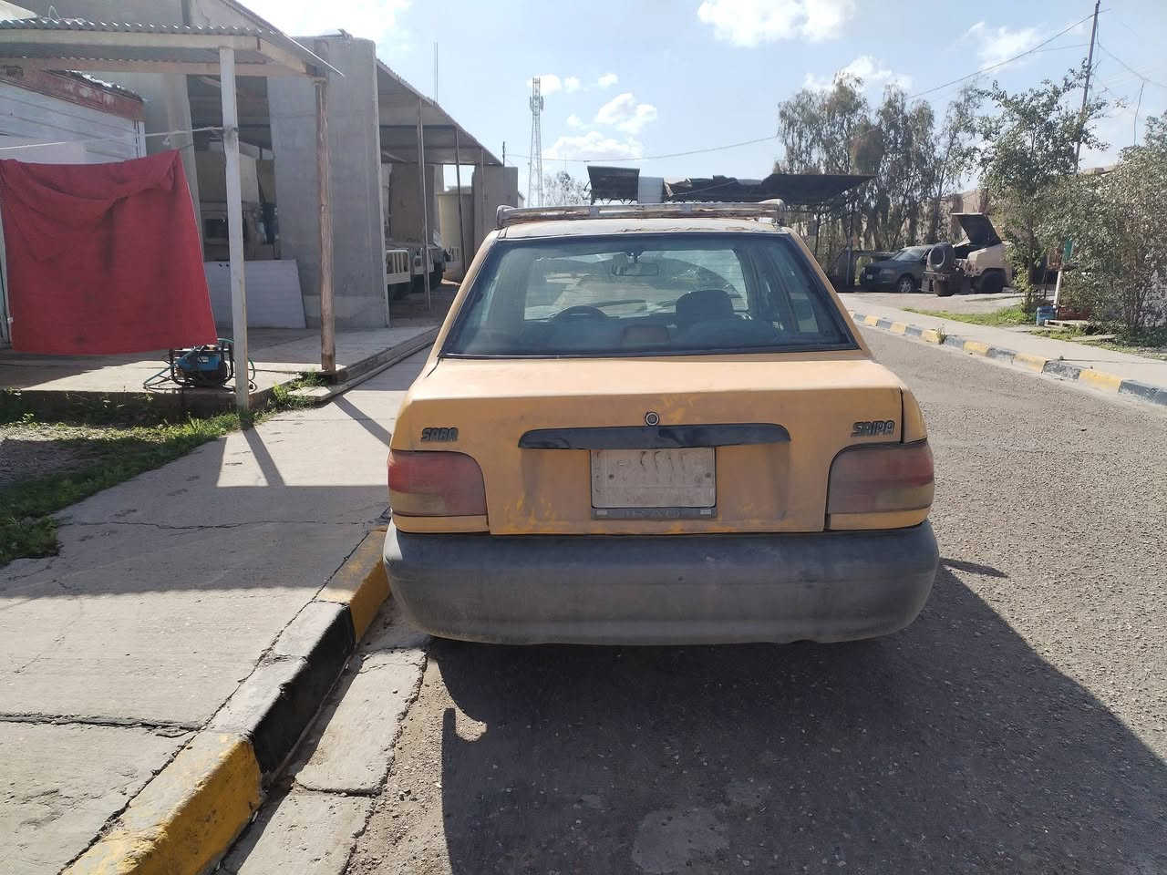 السلام عليكم سايبه ٢٠١١ مكينه بيه تبخير تخم تاير اتكفل سرقه وعشاير سعر 9$ مكني النجف***********
