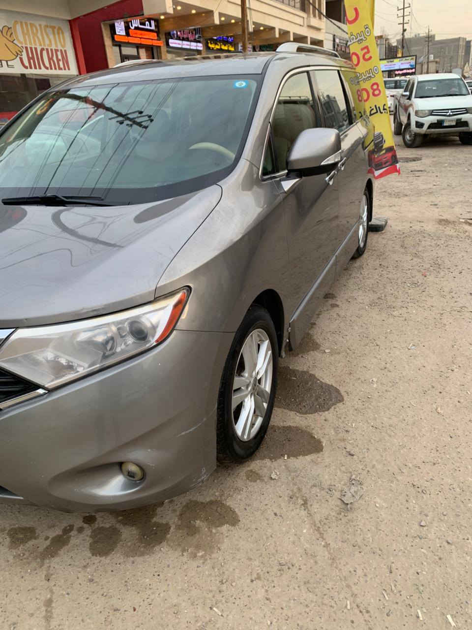 السلام عليكم نيسان كويست رقم صلاح الدين، سنويه نافذه 29,كلين تايتل تخم تاير صدر 75,بل ميه تبريد 3قطع كشنات جلد قلاب فتحه عدد 2،، شاشات عدد 2 ، محرك كير شرط لك، 
ماشيه، 120, السياره في اي بي، مكان السياره بغداد الدوره
‏‪***********‬‏، ،
