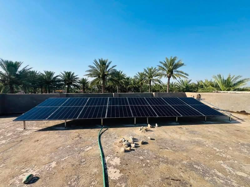 📅 تاريخ اليوم:
🔆 تنصيب منظومة طاقة شمسية 🔆
 تم بفضل الله تجهيز منظومة طاقه شمسيه للأخ مهند نجم  ضمن الرقعه الجغرافيه لمحافظة واسط قضاء الصويره تجهز المنضومه المنزل بأمبير نهاراً بالاضافة الى أمبير ليلاً 
مكونات المنظومه
🔵 الواح  حجم 620 واط بايفشل ذات كفائة عالية.عدد، 8

🔵جهاز انفيرتر حجم 6عدد 1

🔵بطاريه ليثيوم حجم15kw عدد 1 

شركة شمس العراق للطاقة الشمسية 
العنوان:
كركوك قضاء الحويجة مقابل المشاتل قرب جامع الحاج صكر

.................................................................... 
ملاحظة مهمة جدا:عند حدوث أي خلل بمنظومتك عليك بتصوير فيديو للشاشة الانفيرتر لحظة حدوث أي خلل ومن ثم إرسال رسالة عن طريق الواتس آب إلى أي رقم من هذه الأرقام أو مراسلة الصفحة عن طريق الفيس بوك ليتسنا لنا معالجة الخلل بأسرع وقت ممكن وتستمر منظومتك بالعمل على مدار 24 ساعه.
.............................................................................
للحجز والاستفسار الاتصال او مراسلة الأرقام التالية  أو مراسلة البيج عن طريق الماسنجر :

صمد العطيه الشلاله :*********** 

قصي الجداري : *********** 

الفني استاذ فيصل :***********

#شركة_شمس العراق_للطاقة_الشمسية ☀️
#الطاقة_الشمسية_مستقبل_العراق
