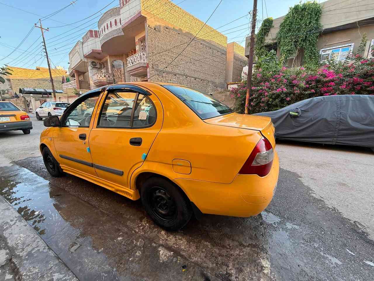 طيبة 2016سياره جاهزه من كلشي انشالله كشرها بيها صبغ بالهلال الخلفي جهة السايق وتبريد يشتغل كير تخم تاير جديد شوصيها بلاديه بيها لاستيك ولف السياره حلوه وكاعده معروضه ب ٣٧وبيها مجال بغداد الحريه ***********
