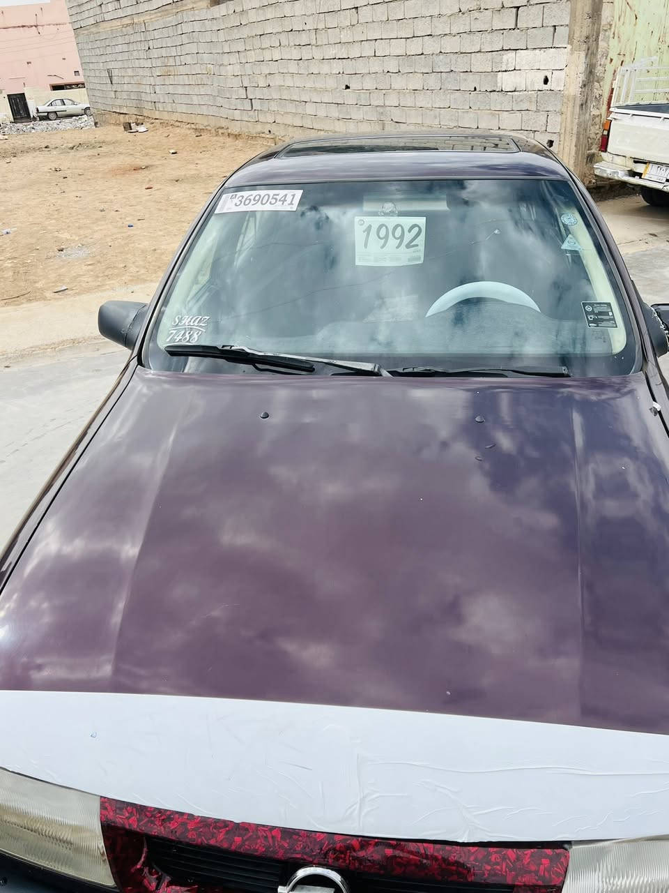 فكترا موديل 1992 محرك حجم 20 كير ومحرك خير من الله لاصرف ولابخار صدر تايرات جديد رقم اربيل دولي مكان السياره كركوك الدبس السعر(42) رقم الموبايل ***********
