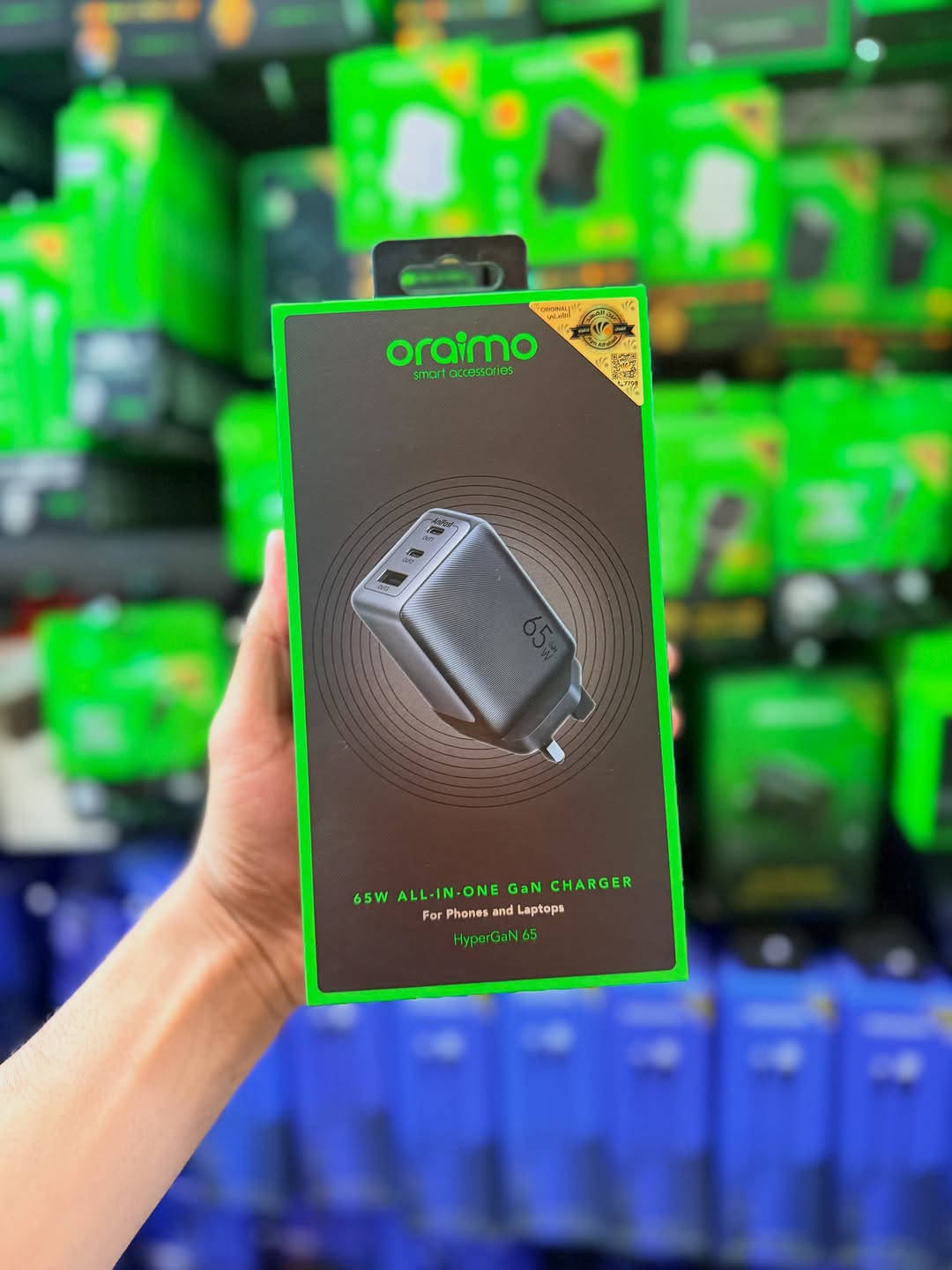منتجات oraimo من عين الفهد 🐆✅
جمله فقط ⚠️🛒


**إذا كنت صاحب هذا الإعلان وتريد حذفه لأي سبب، رجاءا أرسل رسالة إلى الدعم الفني**