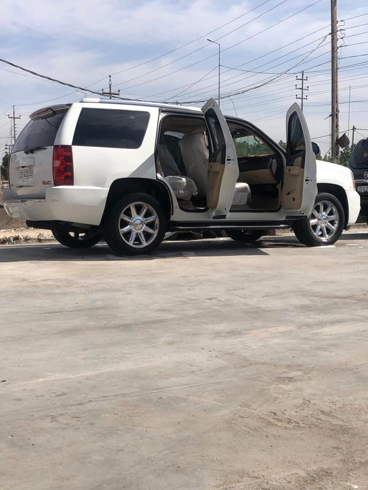 يالله سلام عليكم يوكن دنلي بترة 2009خليجي فول للاخير مكفولة من الكصه ولفتح وضربه وتبديل سيارة جديدة وجاهزة متومه وكامله سعر78وماكو هيج نضافه بهيج سعر وبالعافية ع الي ياخذها مكاني بصرة شراي يتصل ***********
