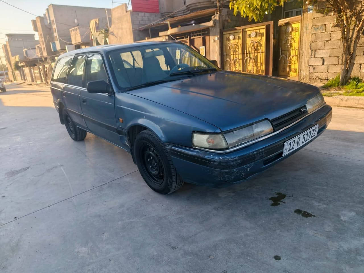 السلام عليكم مازدا للبيع صبغ حزام جماليه بدون دواخل ٤ تايات جدد باتري جديد رقم جديد سنويه جديده كابون بانزين تر يد وكاله تريد تحويل السعر ٣٧ بيها مجال للشراي للاتصال *********** بي واتساب العنوان موصل الجانب الايسر
