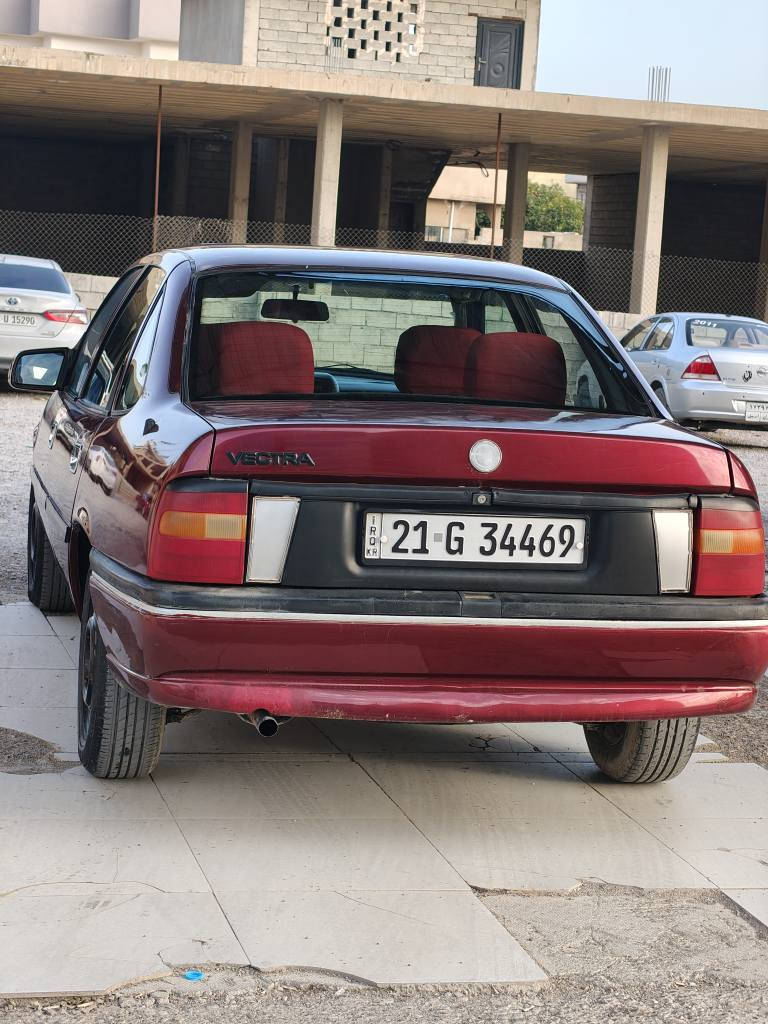 فيكترا
محرك 18
موديل 95
سنويه 27 وكيل اول 
صبغ عام جماليه 
*********** كركوك, العراق
