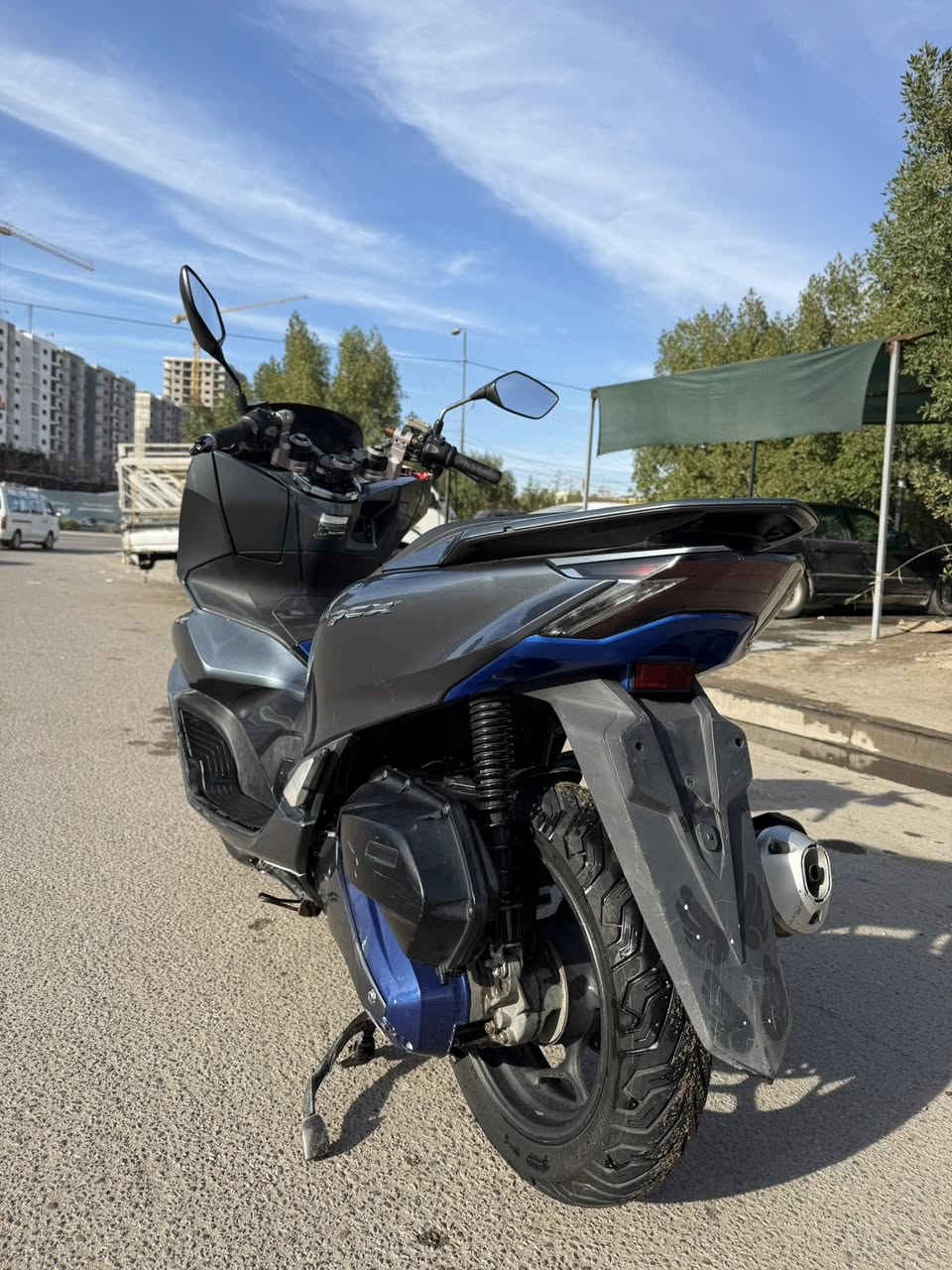 سلام عليكم بي سي اكس جيل الرابع للبيع الدراجه نضام (اي بي اس)مانع انزلاق حساس ازدحام تخم تاير مازده سبع الوان المكينه مكفوله جيب فيتر وفحص عنوان الدراجه البياع تقاطع البداله 
(***********)
