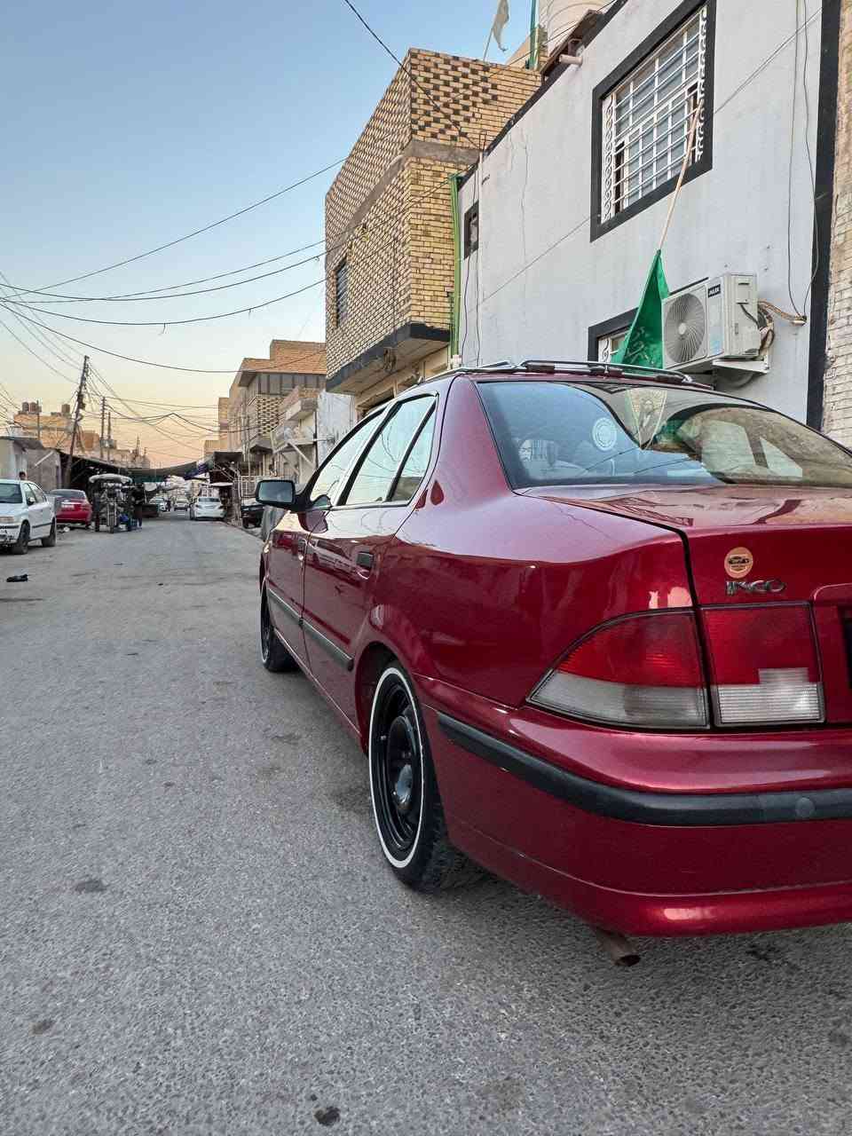 سلام عليكم سمند مكفوله بدون اخياس شرط فقط جاملغ جهت السايق بس الدور مصبوغ تخم تاير تبريد سياره جديده كلش حلوه مال جناي المكان نجف السعر 52 بيه مجال قليل ***********
