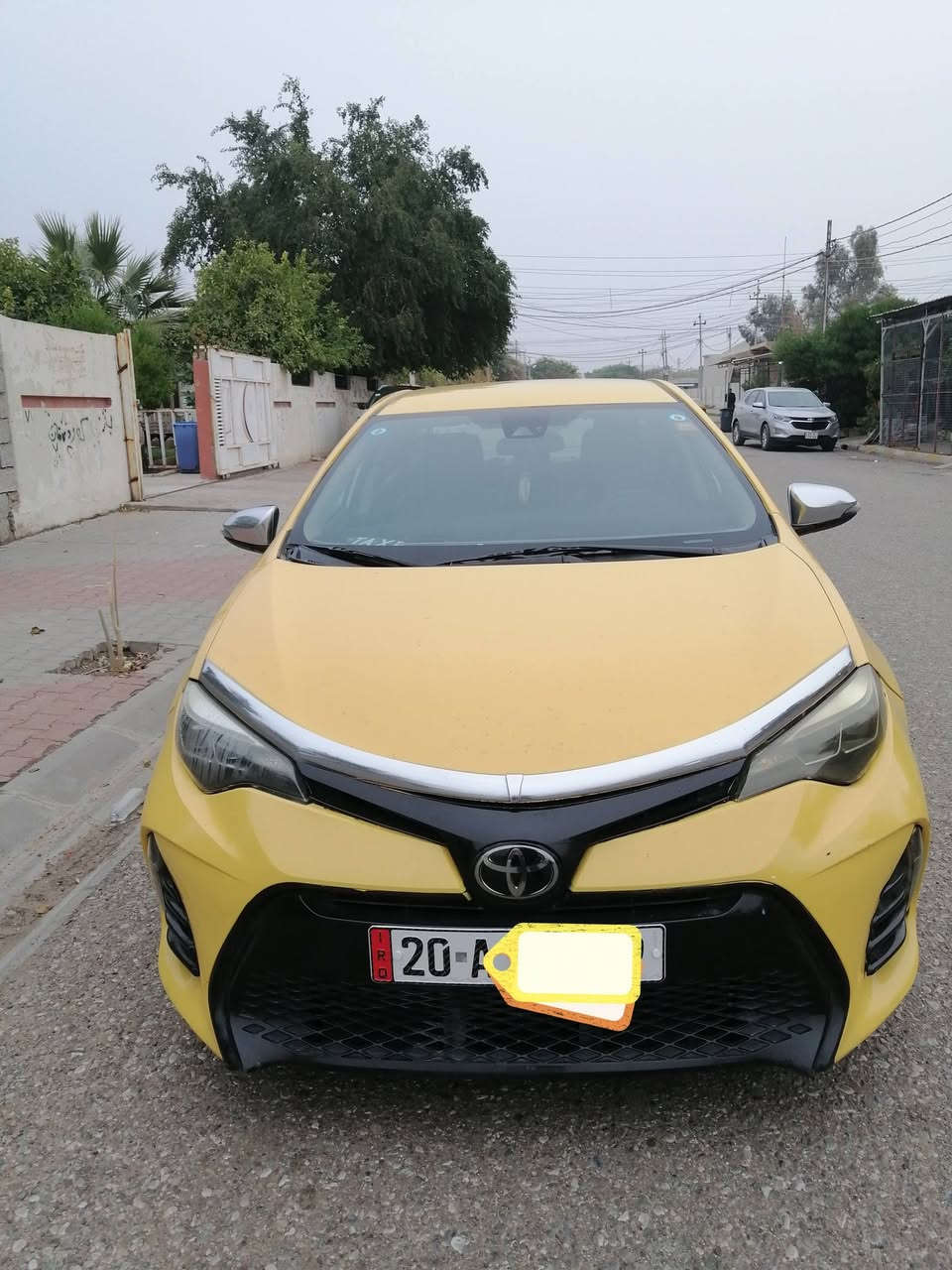 السلام عليكم
تكسي كورلا 2018 SE 
رقم ديالى اجنبي جديد
سنوية جديدة مشروع وطني باسمي 
منظومة غاز بنزين 
دفتر بانزين موجود 
كير محرك بالشرط 
حدادية صدر جديدة 
تايرات جديدة تايوانية 
كير محرك بالشرط 
مصفرة هيئة وغرامات 
ضرر جاملغ وبنيد فقط السيارة بدون تصفيات سيارة مال جناي جاهزة وكاملة بدون نقص 
مكاني كركوك 
السعر 145 
***********
الشراي يتصل خاص ما عندي
