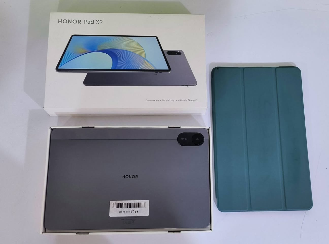 سلام عليكم أيباد هونر  X9ذاكرة 128رام4جهاز مواصفات روعة مستخدم اسبوع فقط سعر قفل لاتجين وتكليف بيش نهاية سعر قفل كل ملحقات  ويا  مكاني بغداد رقمي شراي يتصل ***********
