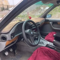 Bmw 520 گير عادي موديل ٩٠ جام كاربا كوشن جلد ناو فورميگا  سلايته سيارة...