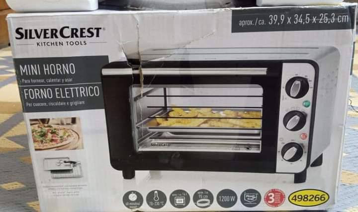 اوفن كهربائي 
الحجم الصغير
جديد السعر ٢٥ الف


**إذا كنت صاحب هذا الإعلان وتريد حذفه لأي سبب، رجاءا أرسل رسالة إلى الدعم الفني**