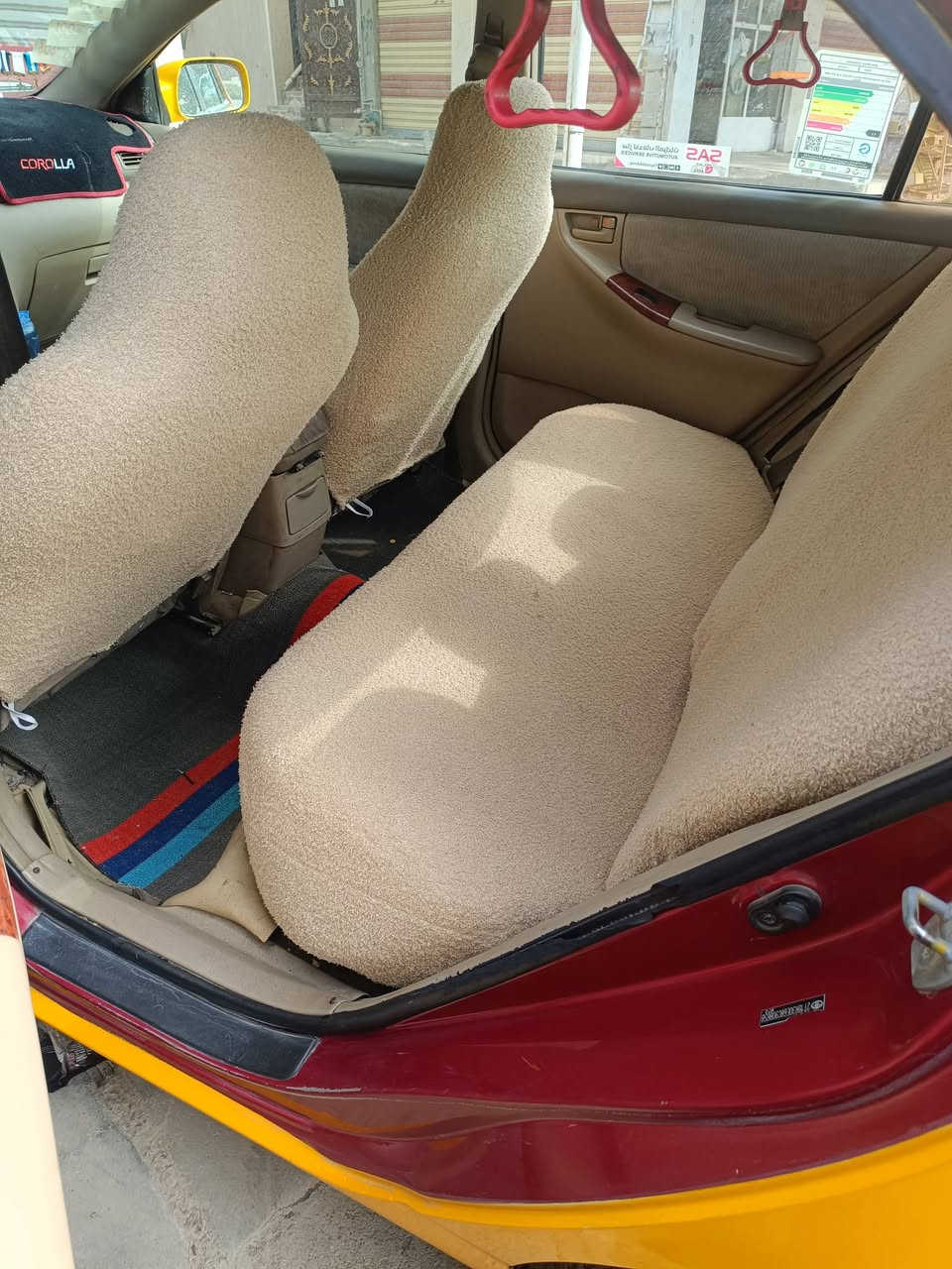 كورلا نحله 2008 نظافه زينه خير من الله كير محرك لوك جديد صبغ جديد باب سايق مبدل تعديلات تصفيه معجون بيها سياره خير من الله رقم جديد سياره بسمي نص يوم تحول غاز بانزين بيها كابون بنزين منظومه الغاز ايطالي بيها  محرك 16 
السعر 72 وبيها مجال تجي تفحص وتدلل عنواني كركوك حي الواسطي قرب شقق الغاز الشمال قريب ع نفق  
وهاذا رقمي للاتصال ***********
