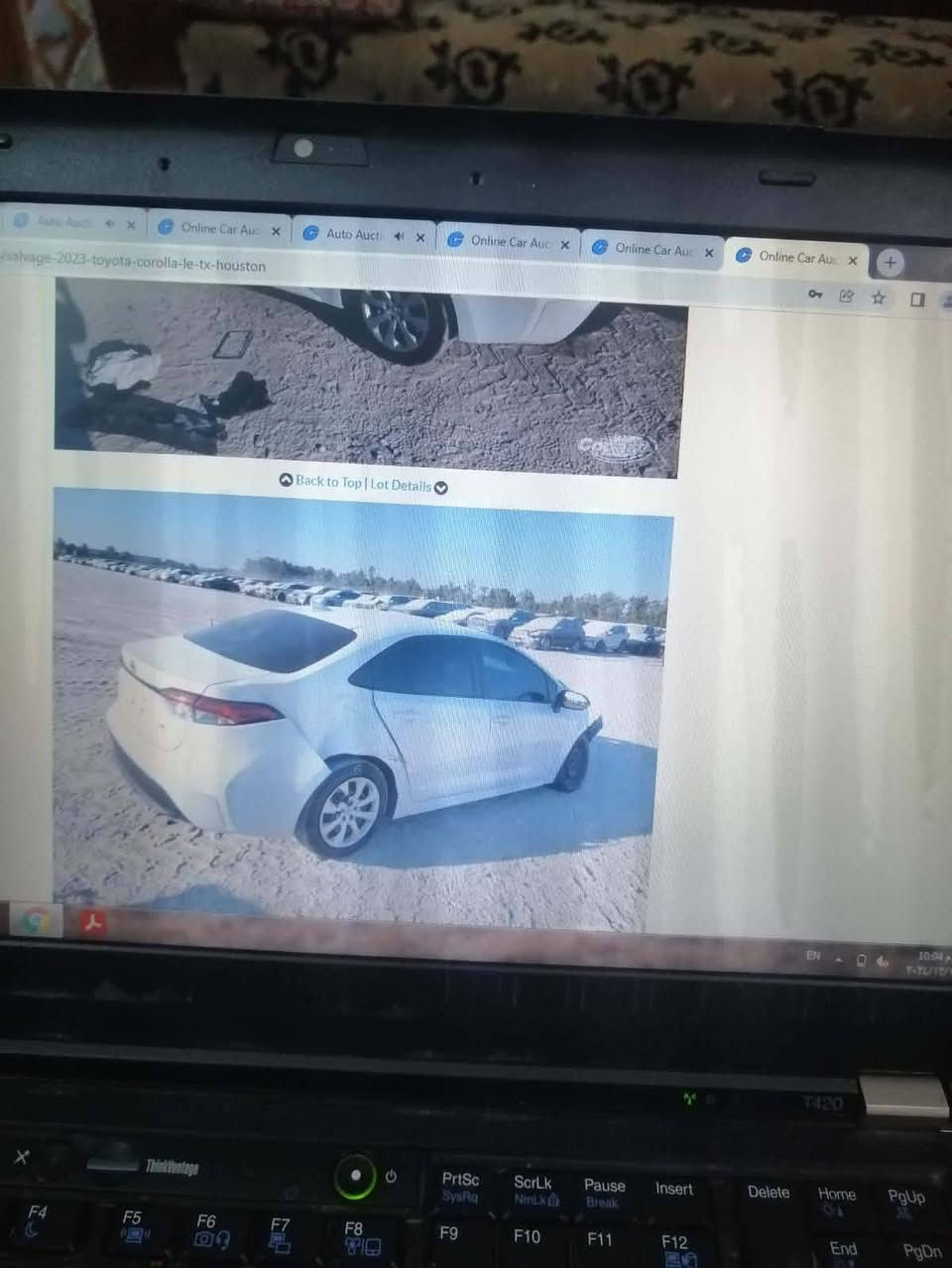 كورلا للبيع موديل 2023ماشيه 83الف السعر 144تبديل فقط بنيد وبيها بارد جاملغ امامي والخلفي استفسار ***********بابل بسمي تحويل ثاني يوم
